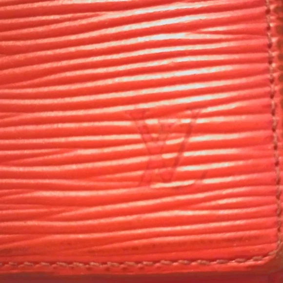 Louis Vuitton Red Epi Leather Wallet - Picture 2 of 16
